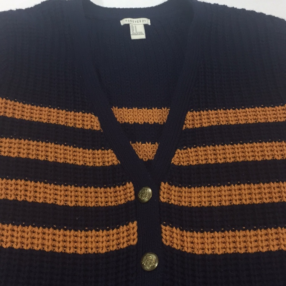 💋4/$25 Forever 21 Chunky sweater cardigan - Picture 3 of 8
